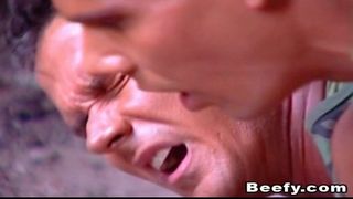 Watch Two Military Gay Hardcore Fuck Outdoor