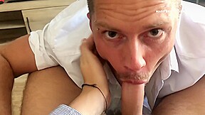 Boss Fucking Intern Bareback Cum On Face