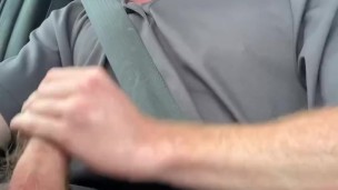 Ginger stud explodes cum shot into mouth, and spits it out