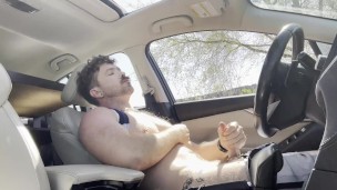 Was so horny I pulled down a side street to take care of business