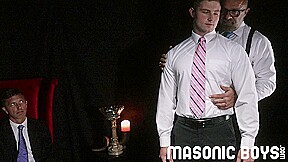MasonicBoys Suited daddies fuck muscle apprentice